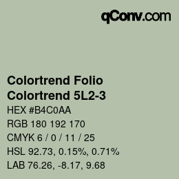 カラーコード: Colortrend Folio - Colortrend 5L2-3 | qconv.com