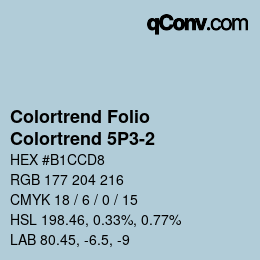 カラーコード: Colortrend Folio - Colortrend 5P3-2 | qconv.com