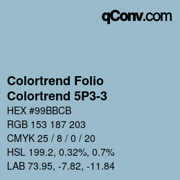 カラーコード: Colortrend Folio - Colortrend 5P3-3 | qconv.com