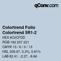 カラーコード: Colortrend Folio - Colortrend 5R1-2 | qconv.com