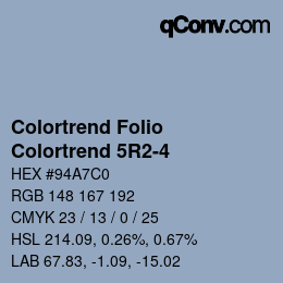カラーコード: Colortrend Folio - Colortrend 5R2-4 | qconv.com