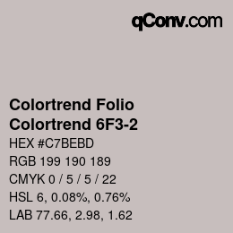 カラーコード: Colortrend Folio - Colortrend 6F3-2 | qconv.com