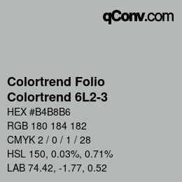 カラーコード: Colortrend Folio - Colortrend 6L2-3 | qconv.com