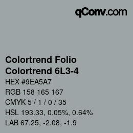 カラーコード: Colortrend Folio - Colortrend 6L3-4 | qconv.com