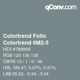 カラーコード: Colortrend Folio - Colortrend 6M2-5 | qconv.com