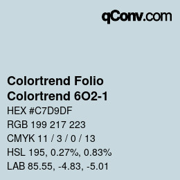 カラーコード: Colortrend Folio - Colortrend 6O2-1 | qconv.com