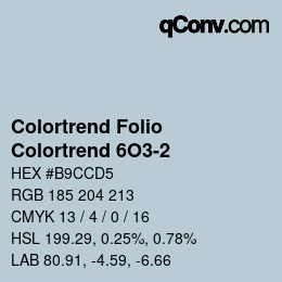 カラーコード: Colortrend Folio - Colortrend 6O3-2 | qconv.com