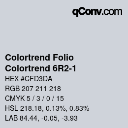 カラーコード: Colortrend Folio - Colortrend 6R2-1 | qconv.com