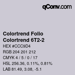 カラーコード: Colortrend Folio - Colortrend 6T2-2 | qconv.com