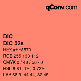 Farbcode: DIC - DIC 52s | qconv.com