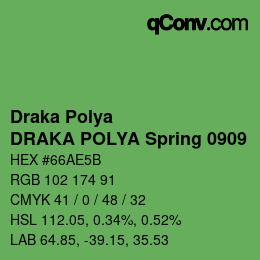 カラーコード: Draka Polya - DRAKA POLYA Spring 0909 | qconv.com