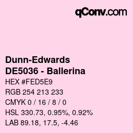 Farbcode: Dunn-Edwards - DE5036 - Ballerina | qconv.com