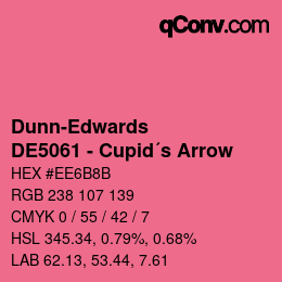 Farbcode: Dunn-Edwards - DE5061 - Cupid´s Arrow | qconv.com