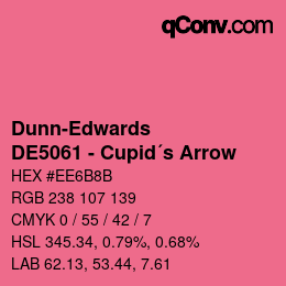 カラーコード: Dunn-Edwards - DE5061 - Cupid´s Arrow | qconv.com