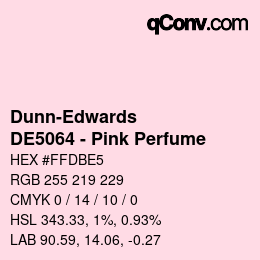 カラーコード: Dunn-Edwards - DE5064 - Pink Perfume | qconv.com