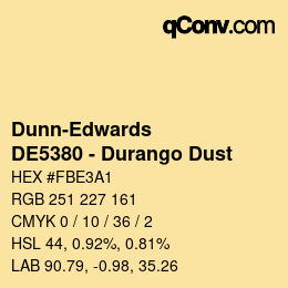 カラーコード: Dunn-Edwards - DE5380 - Durango Dust | qconv.com