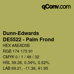 Farbcode: Dunn-Edwards - DE5522 - Palm Frond | qconv.com