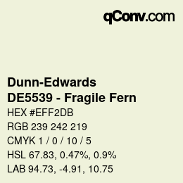 Color code: Dunn-Edwards - DE5539 - Fragile Fern | qconv.com