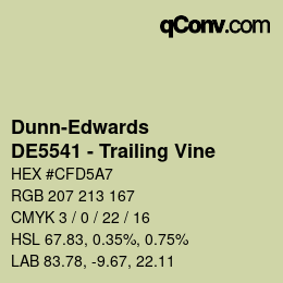 Color code: Dunn-Edwards - DE5541 - Trailing Vine | qconv.com