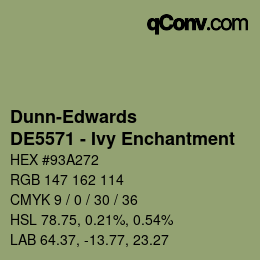 Farbcode: Dunn-Edwards - DE5571 - Ivy Enchantment | qconv.com