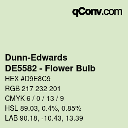 カラーコード: Dunn-Edwards - DE5582 - Flower Bulb | qconv.com