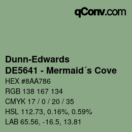 Farbcode: Dunn-Edwards - DE5641 - Mermaid´s Cove | qconv.com