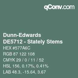 Color code: Dunn-Edwards - DE5712 - Stately Stems | qconv.com