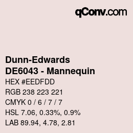 Color code: Dunn-Edwards - DE6043 - Mannequin | qconv.com