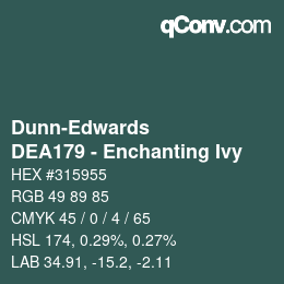 Code couleur: Dunn-Edwards - DEA179 - Enchanting Ivy | qconv.com