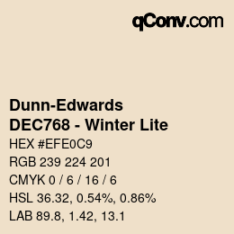 カラーコード: Dunn-Edwards - DEC768 - Winter Lite | qconv.com