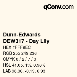 Color code: Dunn-Edwards - DEW317 - Day Lily | qconv.com