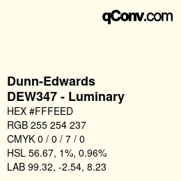 Color code: Dunn-Edwards - DEW347 - Luminary | qconv.com