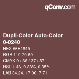 Farbcode: Dupli-Color Auto-Color - 0-0240 | qconv.com