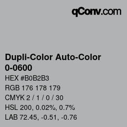 Farbcode: Dupli-Color Auto-Color - 0-0600 | qconv.com