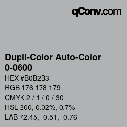 カラーコード: Dupli-Color Auto-Color - 0-0600 | qconv.com