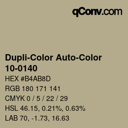 カラーコード: Dupli-Color Auto-Color - 10-0140 | qconv.com