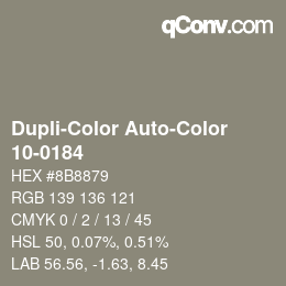Farbcode: Dupli-Color Auto-Color - 10-0184 | qconv.com