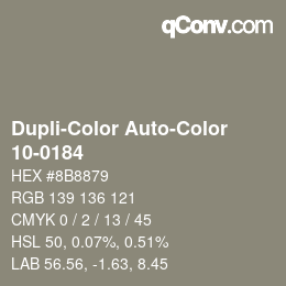 カラーコード: Dupli-Color Auto-Color - 10-0184 | qconv.com