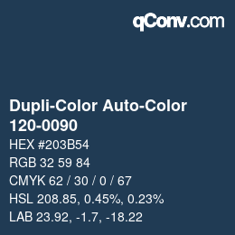 Farbcode: Dupli-Color Auto-Color - 120-0090 | qconv.com