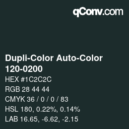 カラーコード: Dupli-Color Auto-Color - 120-0200 | qconv.com