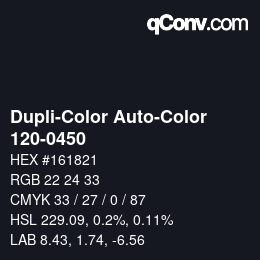 Color code: Dupli-Color Auto-Color - 120-0450 | qconv.com