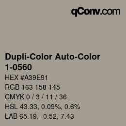 Farbcode: Dupli-Color Auto-Color - 1-0560 | qconv.com