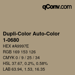 カラーコード: Dupli-Color Auto-Color - 1-0680 | qconv.com