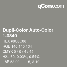 カラーコード: Dupli-Color Auto-Color - 1-0840 | qconv.com