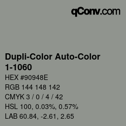 カラーコード: Dupli-Color Auto-Color - 1-1060 | qconv.com