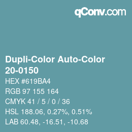 Farbcode: Dupli-Color Auto-Color - 20-0150 | qconv.com