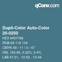 Farbcode: Dupli-Color Auto-Color - 20-0250 | qconv.com