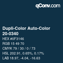 カラーコード: Dupli-Color Auto-Color - 20-0340 | qconv.com