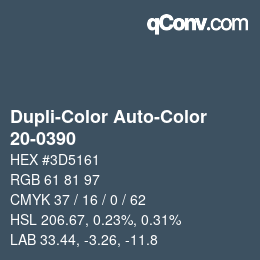 カラーコード: Dupli-Color Auto-Color - 20-0390 | qconv.com