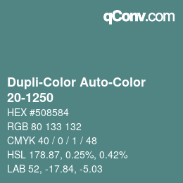 Farbcode: Dupli-Color Auto-Color - 20-1250 | qconv.com